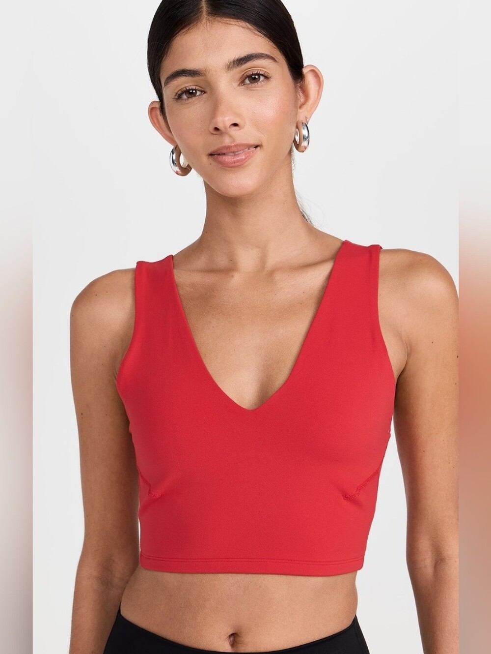 FP Movement Free People Never Better Crop Cami Red Size Small